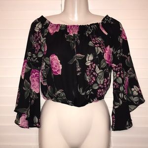 Charlotte Russe Black dress shirt